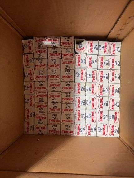 Shelf of miscellaneous car parts and other items