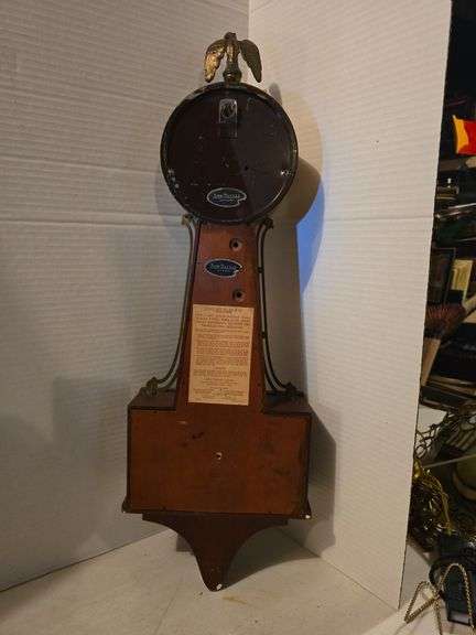 SETH THOMAS BANJO WINDUP CLOCK CASE