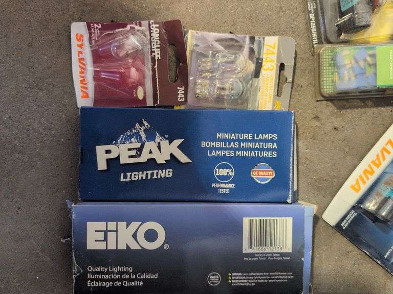 Miscellaneous oil filters, lights, impact wrench, and more