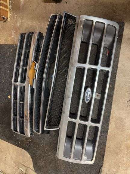 (4) grills- Ford, Chevy and more