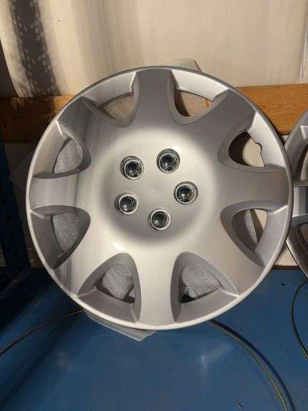 (2) piece Autocraft 16” wheel covers in box