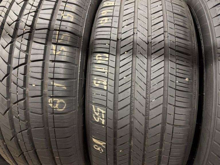 (3) tires like new - 215/55/18