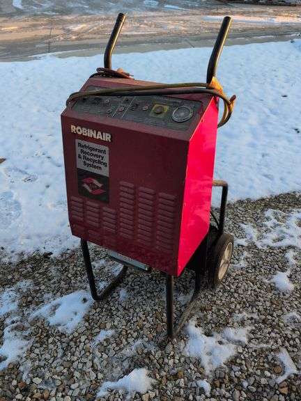 Robinair Refrigerant Recovery and Recycling System - untested
