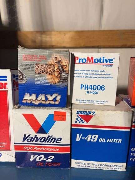 (10) Oil filters -Penske, Fram, Powerflo and more