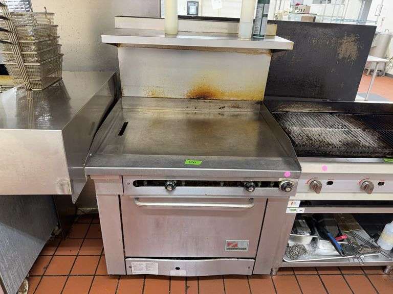 Flat Top Griddle/oven combo