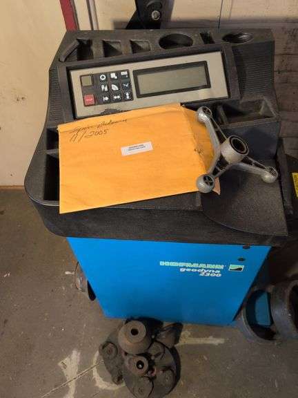 Hofmann geodyna 2300 spin balancer