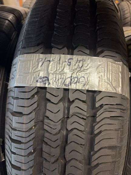 (2) tires like new - 205/70/16 and 215/75/16