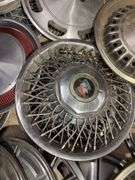 15+ hubcaps - see photos - Chevy, Buick, and more