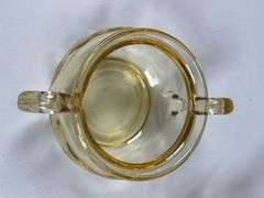 HEISEY GLASS CREAM SUGAR