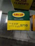 Oil filters, hose clamps, and lubricant