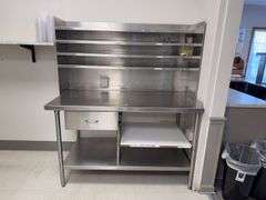 Steel Serving Station