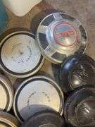 15+ hubcaps - see photos - GMC, Ford, Chevy, and Volkswagen