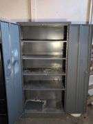 Metal storage cabinet - 3’ x 18” x 73”