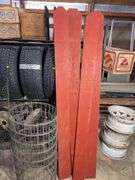 Chicken wire, metal fencing, and 6' wooden fencing