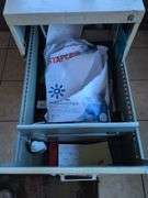 Small metal filing cabinet - 15” x 27” x 29”