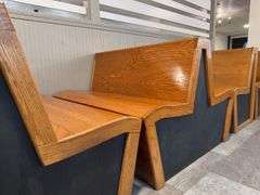 Wooden Dining Booths