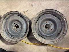 (2) 15” wheels rims -see photos