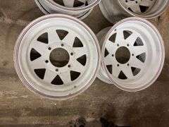 (4) 14” wheel rims -see photos