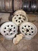 (3) 15" wheel rims - see photos