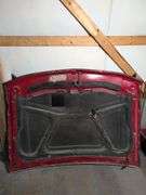 Black Chrysler vehicle hood - see photos