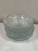 ASSORTED PATTERN GLASS PIECES