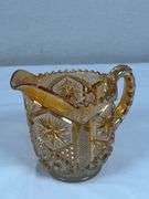Imperial Marigold Carnival Glass creamer