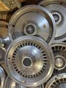 15+ hubcaps - see photos - Thunderbird, Rambler, Buick, and more
