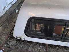 Ranch white truckbed cap - 6' long, 6' wide