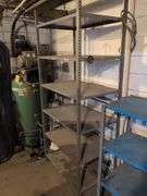 Metal shelving rack - 37" x 24" x 87"