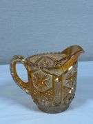 Imperial Marigold Carnival Glass creamer