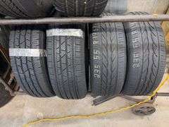 (4) miscellaneous tires like new - (2) matching - 235/55/R19 - see photos