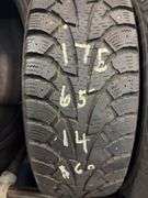 (3) miscellaneous 14" tires like new - see photos