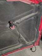 Black Chrysler vehicle hood - see photos