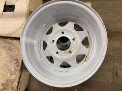 (4) 15” wheel rims in boxes