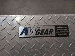 AW Gear aluminum toolbox for truck bed
