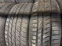(4) miscellaneous tires like new - (2) 15", (2) 14" - see photos
