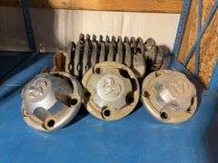 (22) Ram hub caps covers