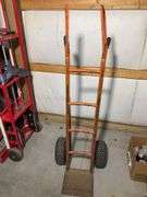 Orange cart dolly