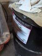 55 gallon drum with pump - appears empty