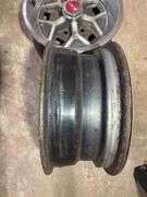 (2) 14" Pontiac wheel rims - see photos
