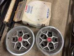 (2) 14” Pontiac wheel rims