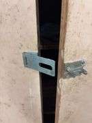 Wooden storage cabinet - 49" x 24" x 73" -contents not included