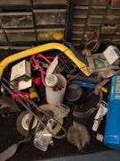 (2) screw organizers, safety glasses, and more