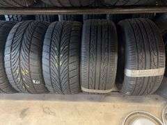 (4) tires like new - 245/50/16