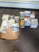 Flat of NAPA silver oil filters - see photos