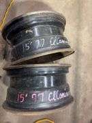 (2) 15” wheels rims -see photos