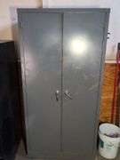 Metal storage cabinet - 3’ x 18” x 73”