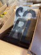 Assortment of 6" and 8" letters for advertisement signs