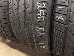 (4) miscellaneous tires like new - see photos