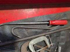 C-clamps, crow bar, and more
